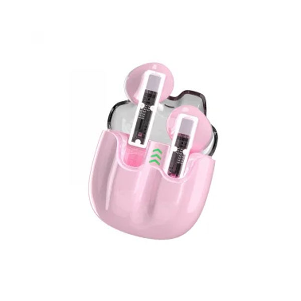 Slušalice Moxom TWS MX-TW21 pink.